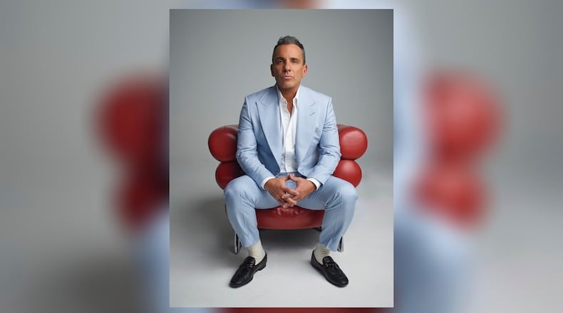 Sebastian Maniscalco coming to Wright State Nutter Center in 2024. CONTRIBUTED