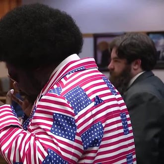 Joseph Foreman, known professionally as Afroman, attends Adams County court for a civil trial where sheriff's deputies accused him of using their likenesses without permission. PAUL WEEDEN / WCPOa