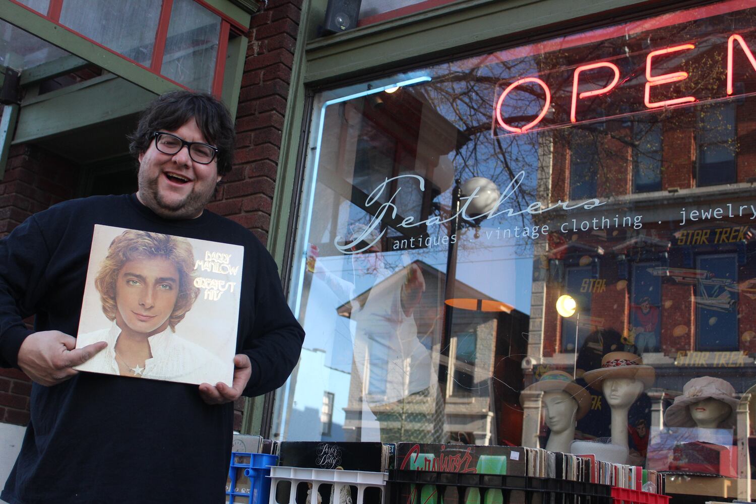 Photo: Record Store Day hits Omeg Music, Recreate and Feathers in the Oregon District