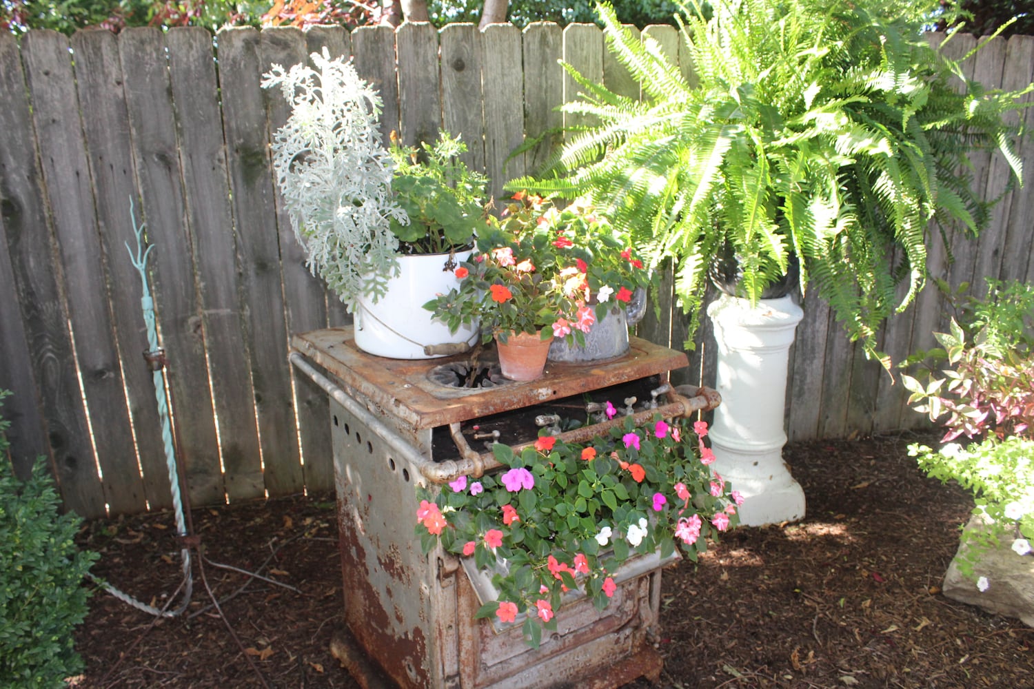 Tobin Denney's spectacular, not so secret St. Anne's garden