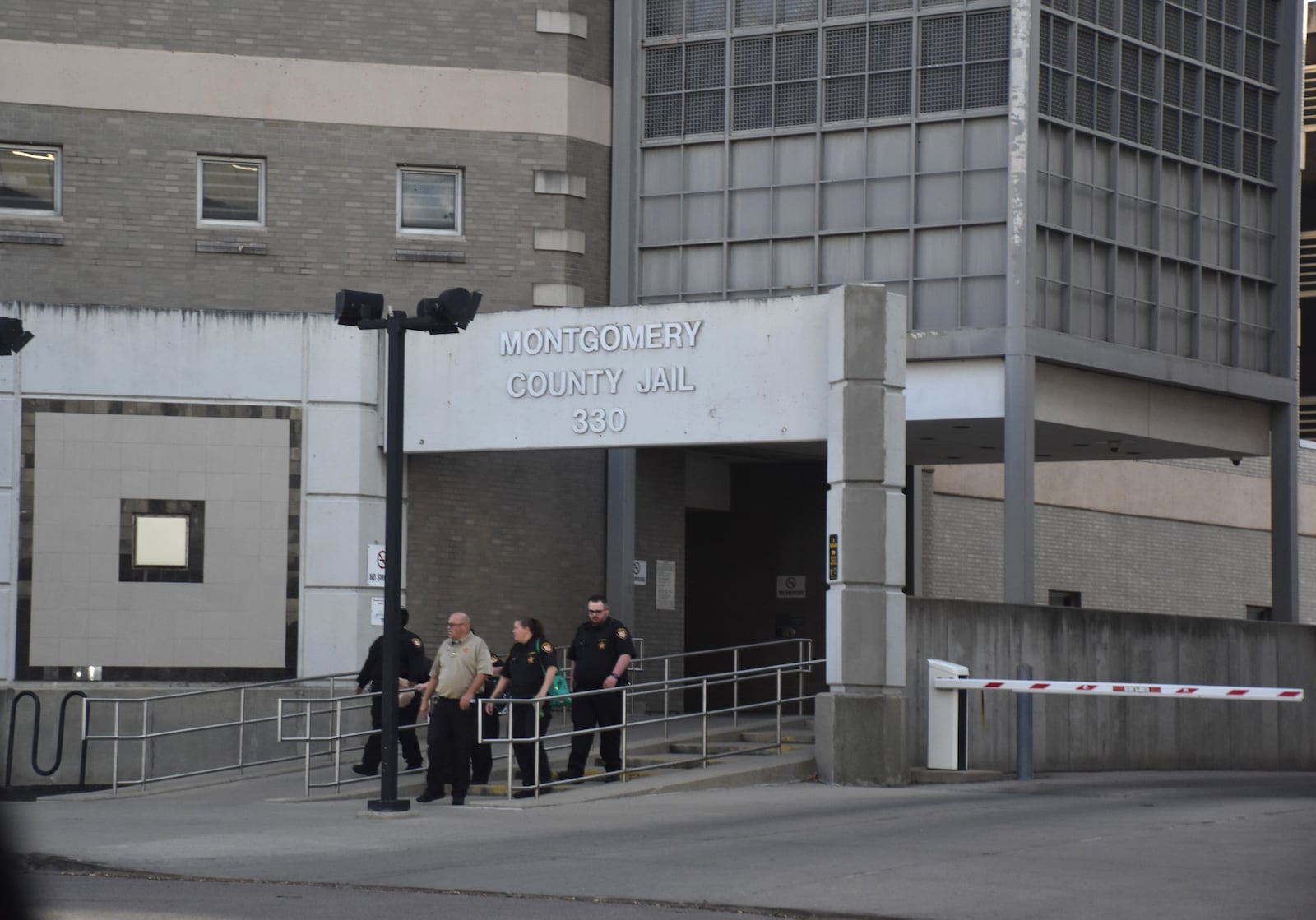Montgomery County Jail in downtown Dayton. CORNELIUS FROLIK / STAFF