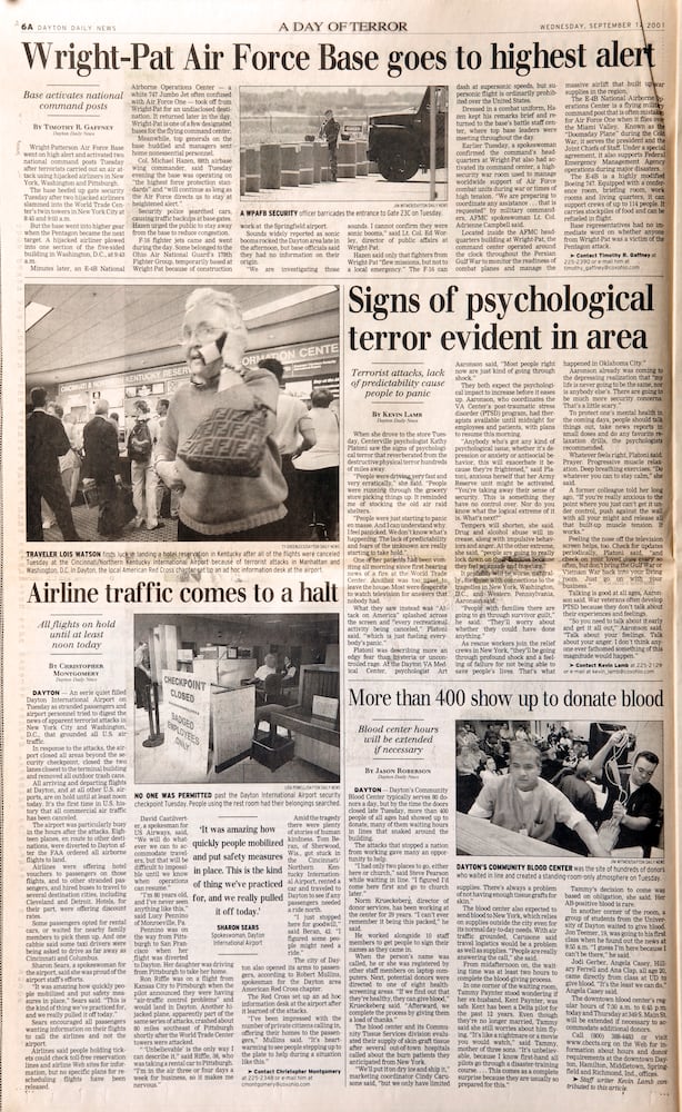 DDN Special Edition Sept 11, 2001