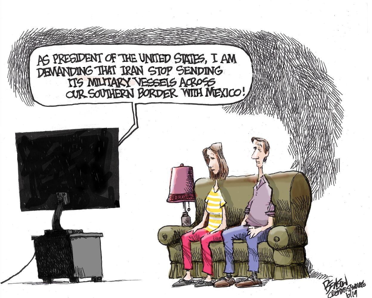 Week in cartoons: Iran tensions, climate change and more