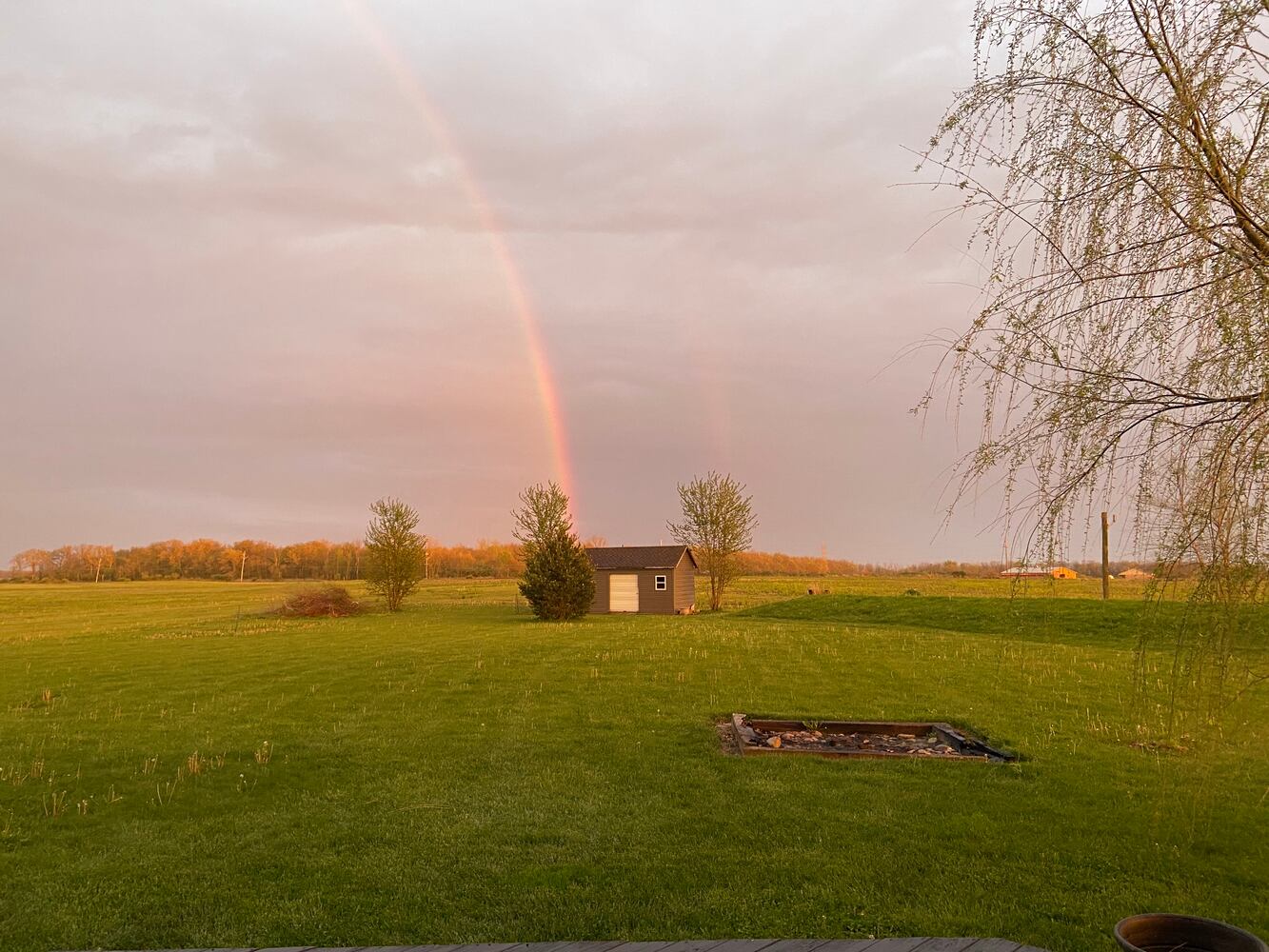 PHOTOS: Double rainbow touches Miami Valley