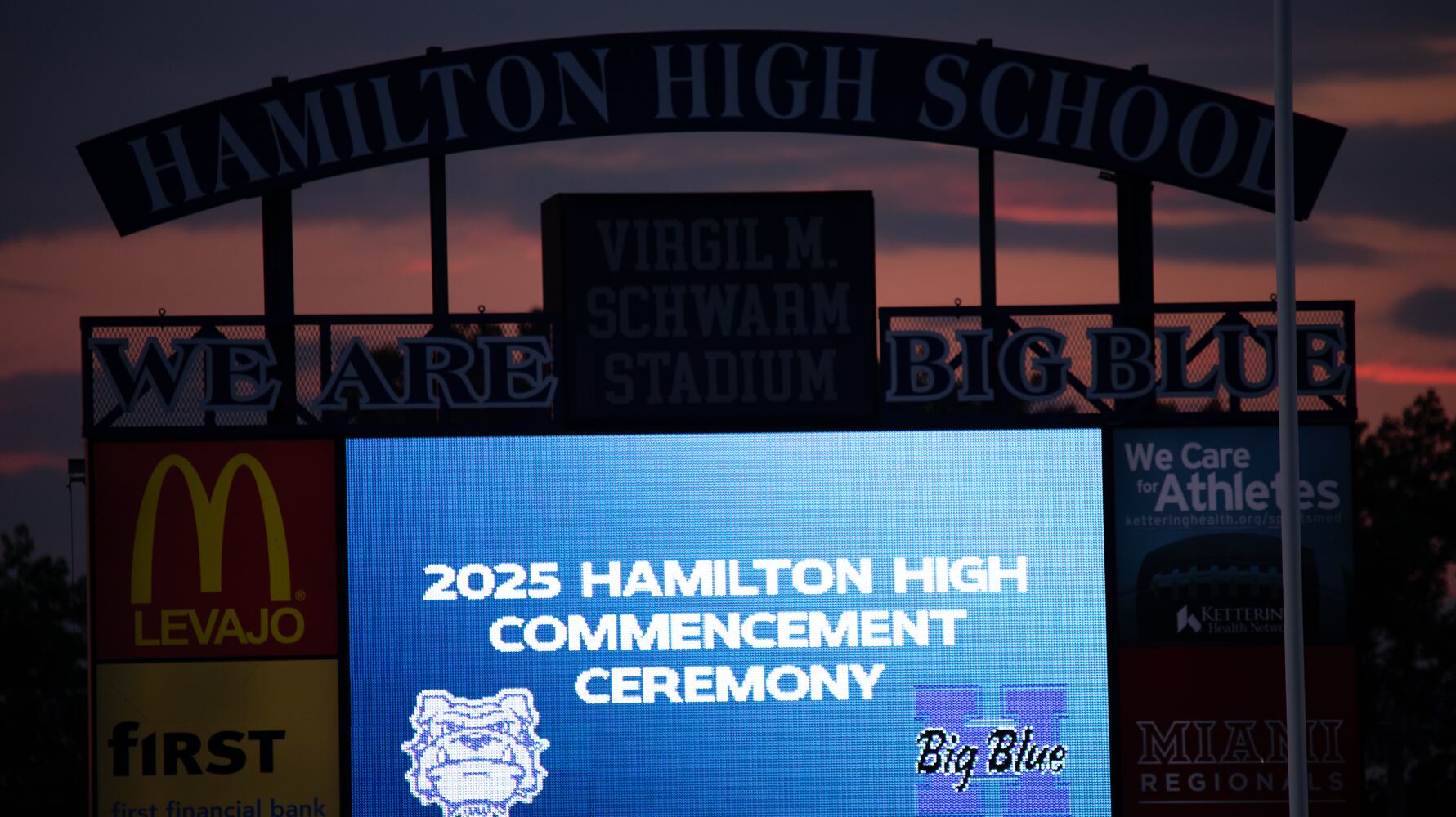 Hamilton High School graduation 2025