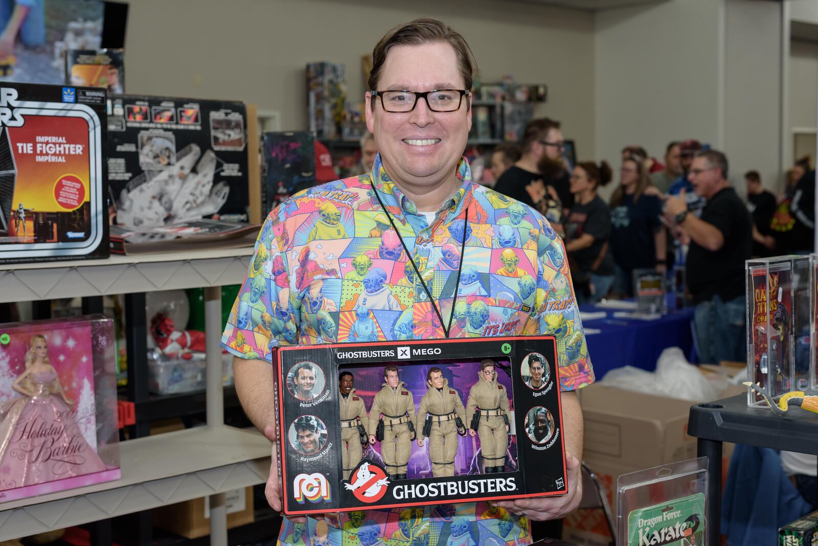 Route 68 Promotions hosted The Spring 2025 Great Ohio Toy Show at the Greene County Fairgrounds & Expo Center in Xenia on Saturday, March 29, 2025. The ticketed biannual event featured over 700 tables by vendors all over the United States spread out over seven buildings with vintage, antique, modern, diecast and hobby toys for sale. Food trucks were onsite, and entertainment was provided by DJ Marvel. TOM GILLIAM/CONTRIBUTING PHOTOGRAPHER