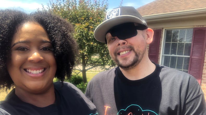 Ashley Jackson married the love of her life, Troy Thompson, in 2018 after Thompson survived a rare and deadly form of cancer. His strength and resolve during his health crisis inspired Jackson to start a business helping terminally ill people plan celebratory events. CONTRIBUTED