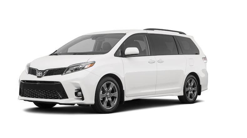 The Toyota Sienna family van enters the 2019 model year with standard Amazon Alexa and Apple CarPlay, compatibility for all grades, AWD for the SE grade as well as a slew of new options for LE and SE grades. Metro News Service photo