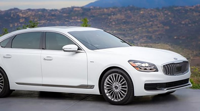 Sophisticated and stately, the entirely redesigned 2019 K900 brings a new definition of premium luxury to the Kia portfolio. Although it s slightly longer and wider than the outgoing model, this K900 actually looks tighter thanks to its reimagined proportions, especially with respect to its profile. Combining a balanced design with flowing lines, tensioned surfaces and geometric details, the K900 introduces a modern air of elegance to the large sedan segment. Kia s designers were inspired by a design ethic they call The Gravity of Prestige. Kia photo