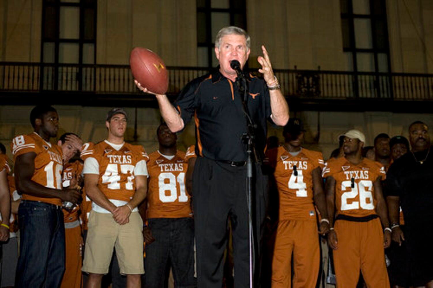 Texas pep rally