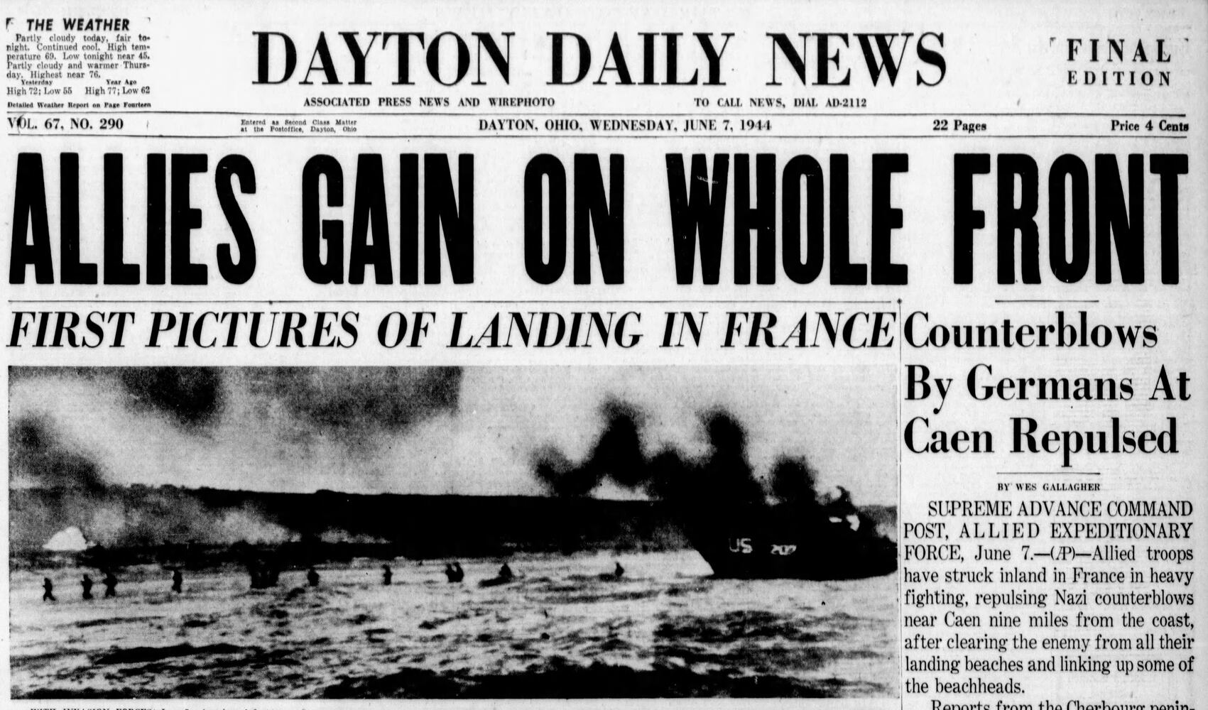 D-Day pages
