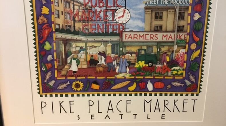 Do you think the Louvre would want this print we have showing a guy throwing a large fish to another guy in a Seattle market? CONTRIBUTED