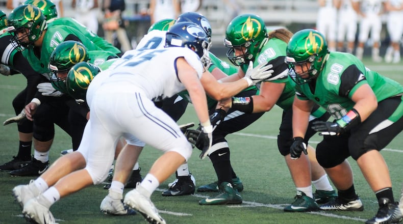 Fairmont (5-1) is No. 2 and Northmont (5-1) No. 5 in this week’s Division I, Region 3 OHSAA football computer ratings. MARC PENDLETON / STAFF