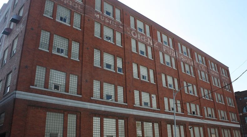 Lorenz Corp. is a fifth-generation Dayton family business, specializing in the publishing of sheet music. Pictured is the company's warehouse at 501 E. Third St., which was recently sold. FILE