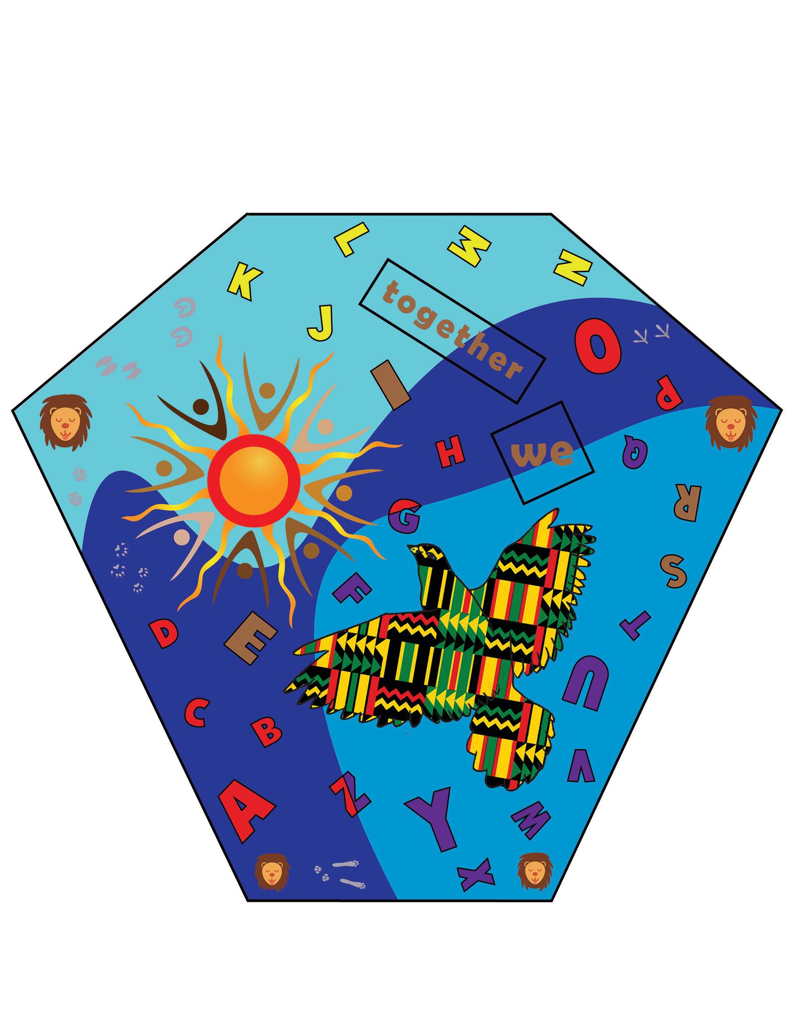“Together We Rise,” a 400-square foot play station, will be installed at the Hope Center for Families, 1800 Harvard Blvd. in Dayton later this summer. MOSAIC INSTITUTE OF DAYTON