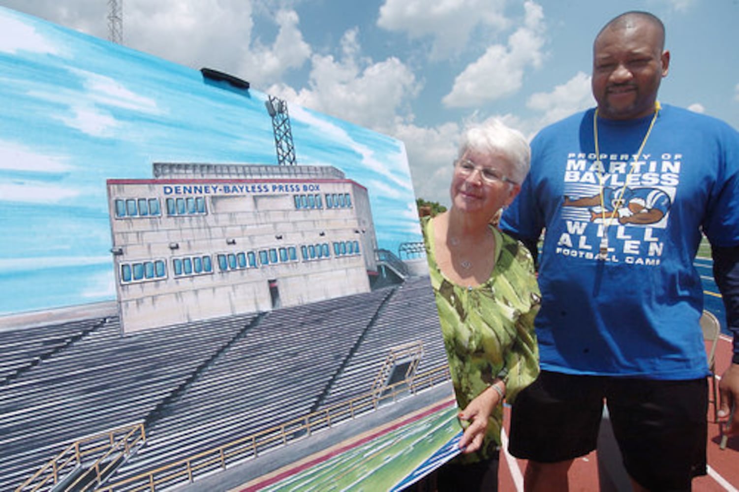 DSP dedicated stadium press box