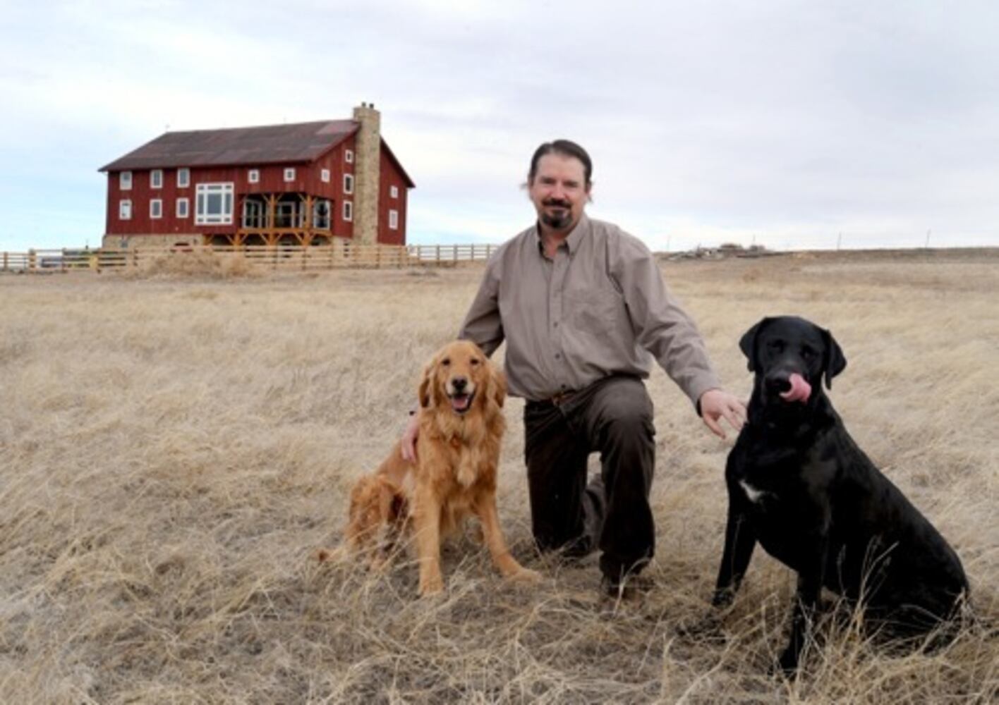 Barn moved from Ohio to Colorado