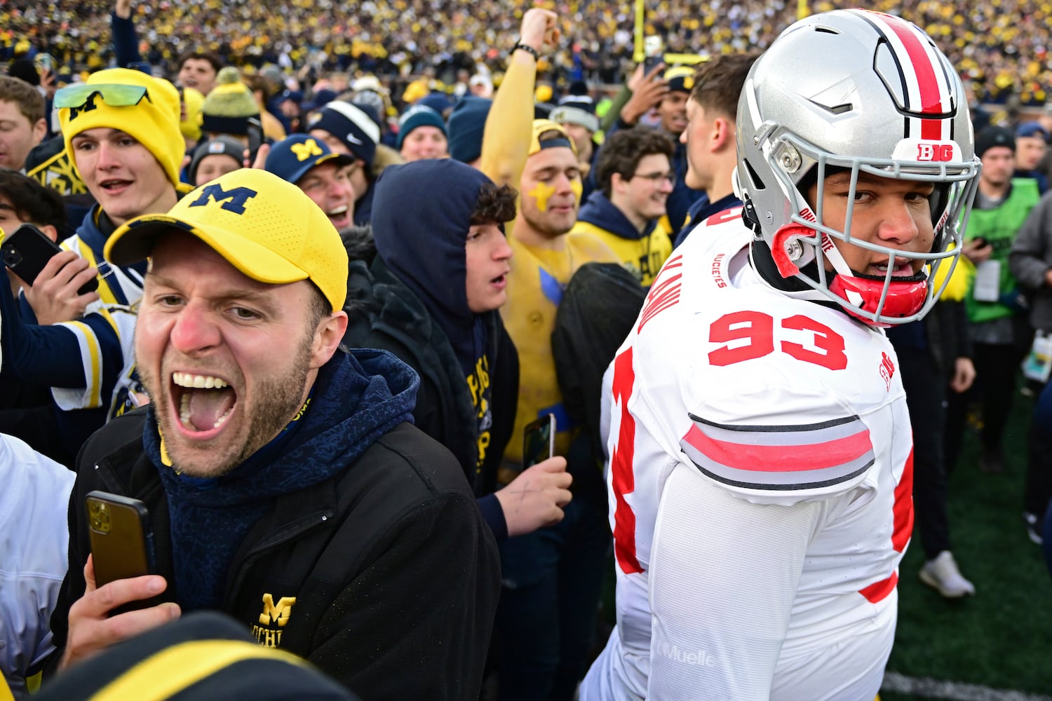 Ohio St Michigan Football
