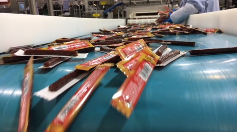 Slim Jim meat sticks