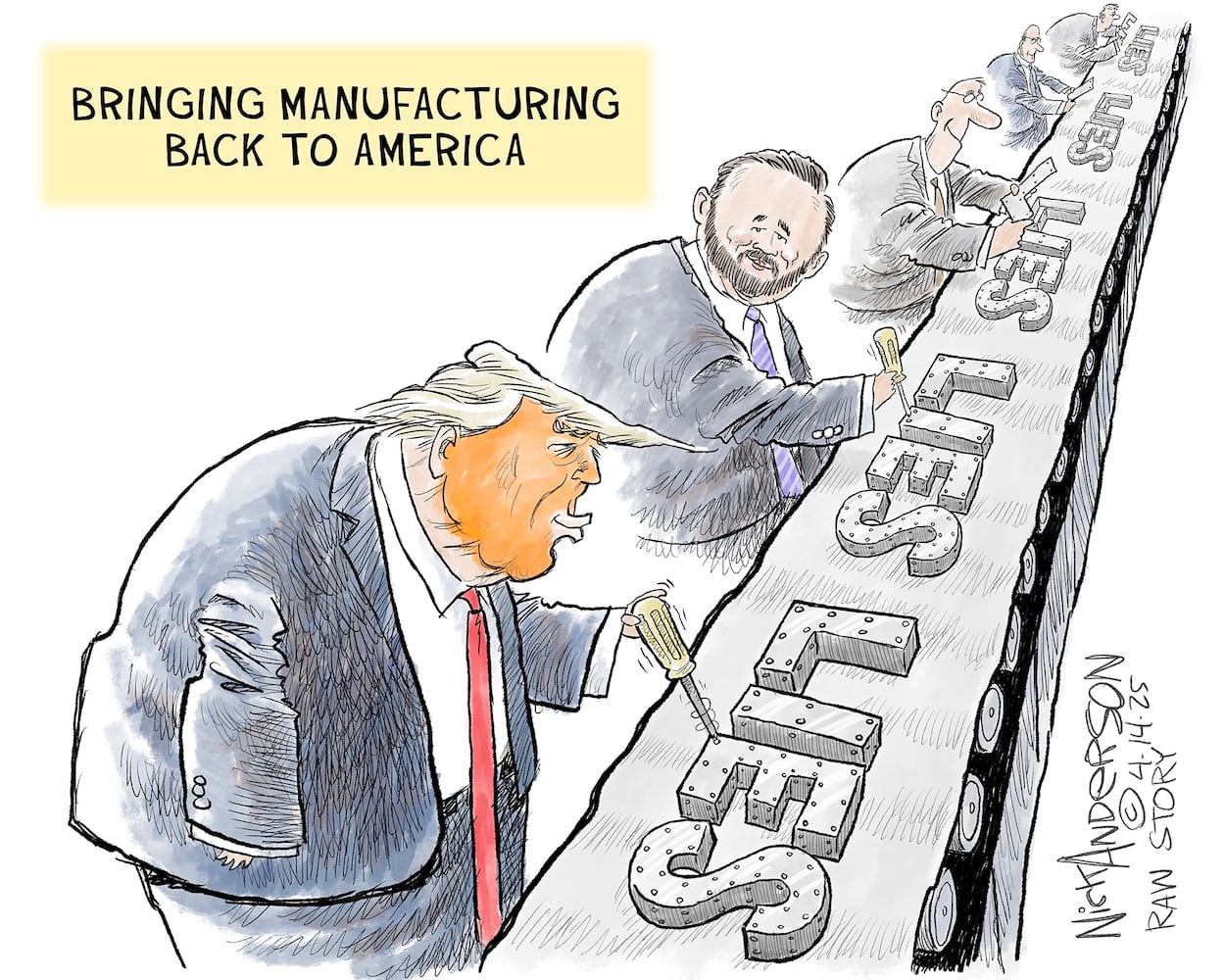 CARTOONS: Nick Anderson, April 17, 2025