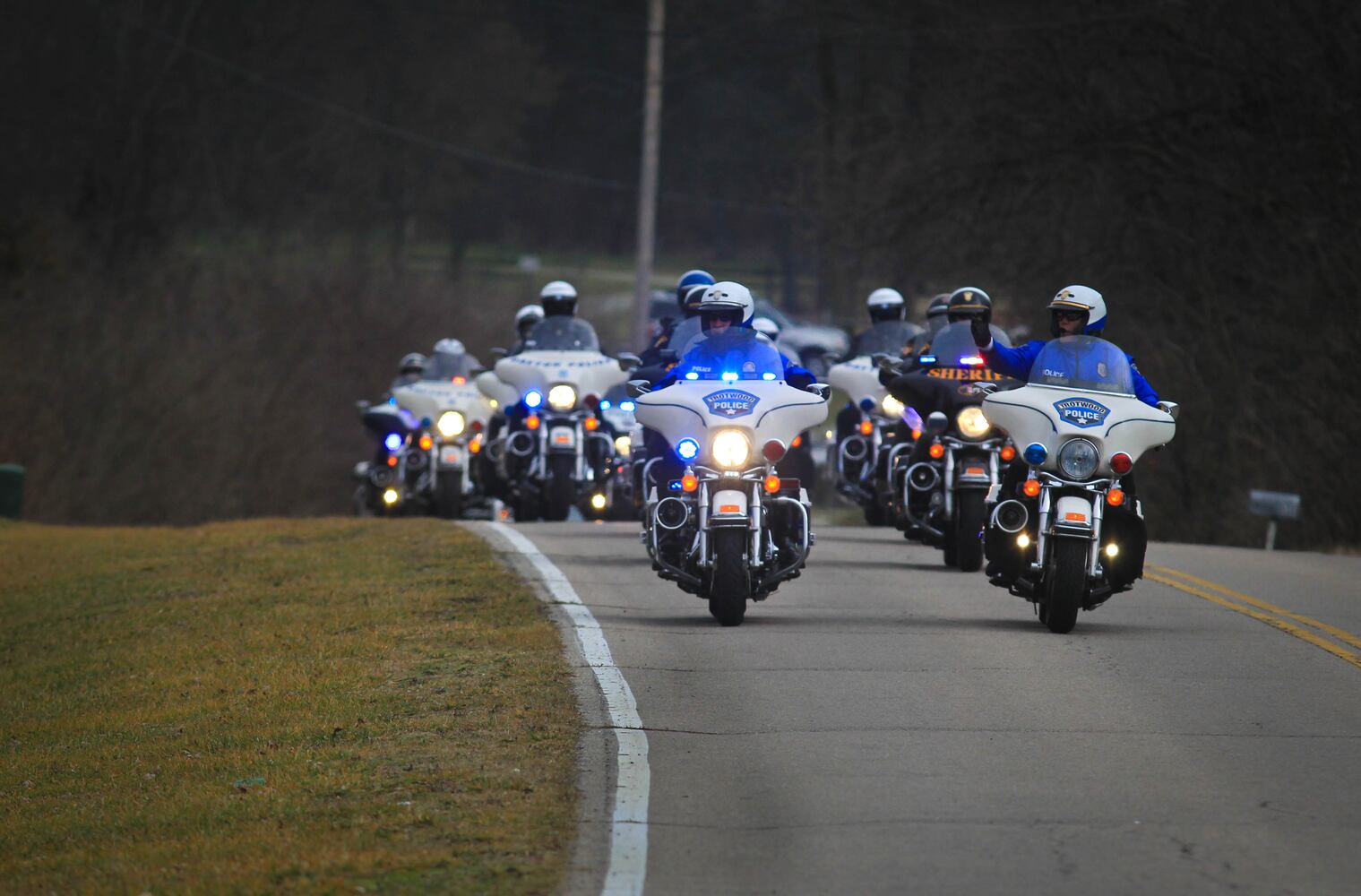 Officer Yaney's Funeral
