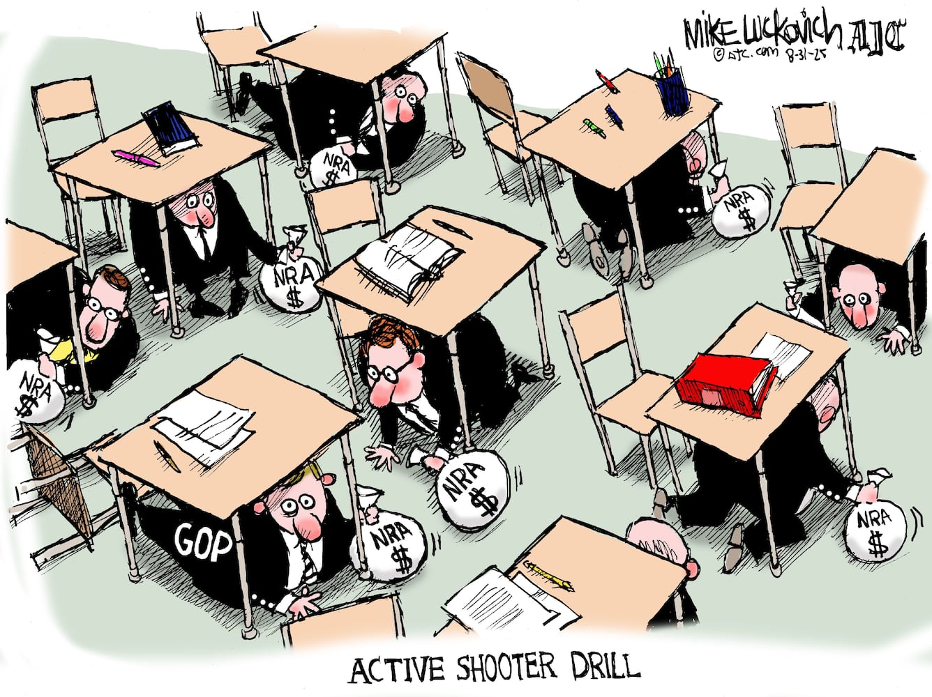 CARTOONS: Mike Luckovich, Sept. 1, 2025