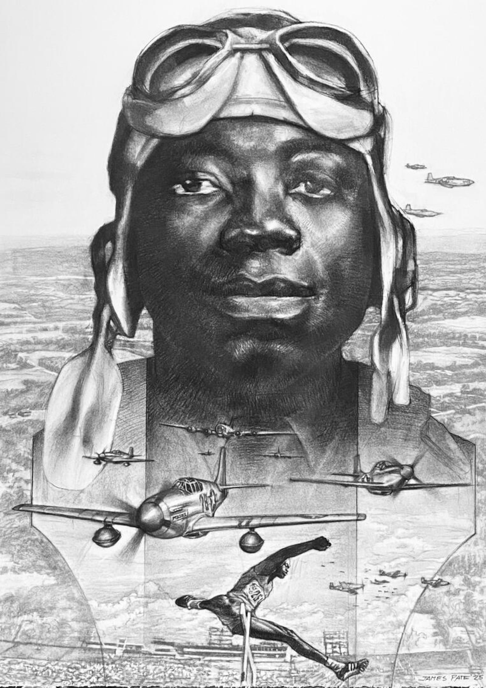 2025 Dayton Skyscraper Irving S. Moses as depicted by artist James Pate. CONTRIBUTED