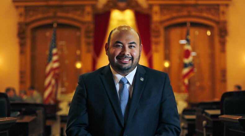 Ohio House Speaker Cliff Rosenberger, R-Clarksville, will be at The Bay Club in Bonita Springs, Fla., Feb. 4 for cocktails, reception and dinner with donors willing to pony up at least $1,000. The weekend includes optional brunch and golf outings, according to the invitation. (Columbus Dispatch photo by Jonathan Quilter)