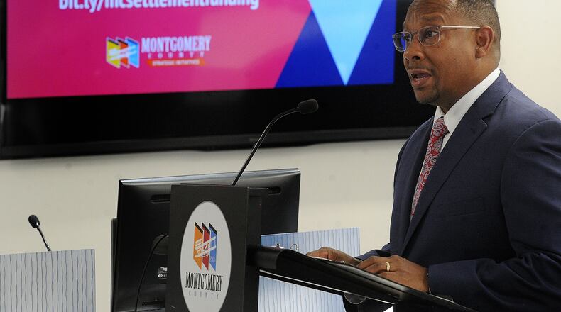 Montgomery County Administrator, Michael Colbert along with Montgomery County Commissioners announced Tuesday, February 17, 2024 the new Direct Opioid Settlement Funding Opportunity that will open March 1 to 501(c)3 agencies that provide prevention, treatment and community recovery support. MARSHALL GORBY\STAFF