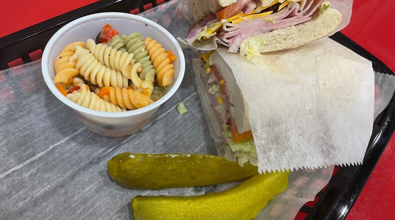 Tom & Dot’s Gelato Shop in downtown Miamisburg has added lunch service 11 a.m. to 4 p.m. Tuesday through Saturday featuring sandwiches and daily soups. NATALIE JONES/STAFF