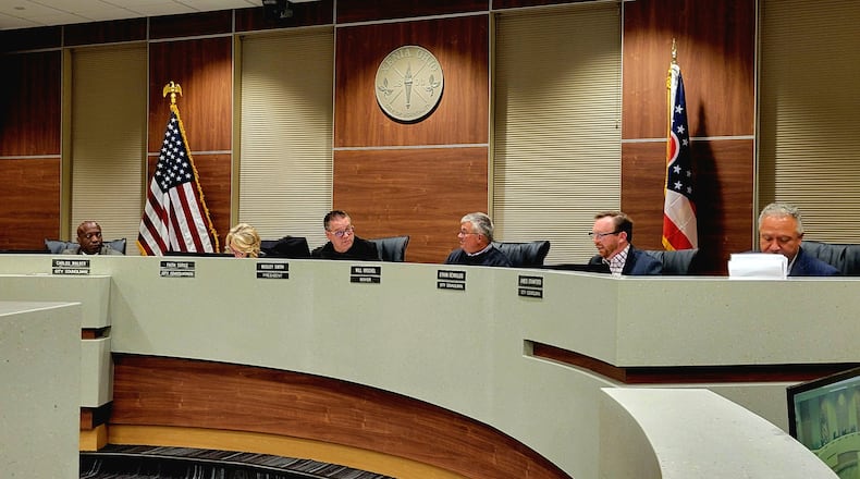 Xenia City Council approved a series of budget cuts during their regular meeting November 25, 2025. LONDON BISHOP/STAFF