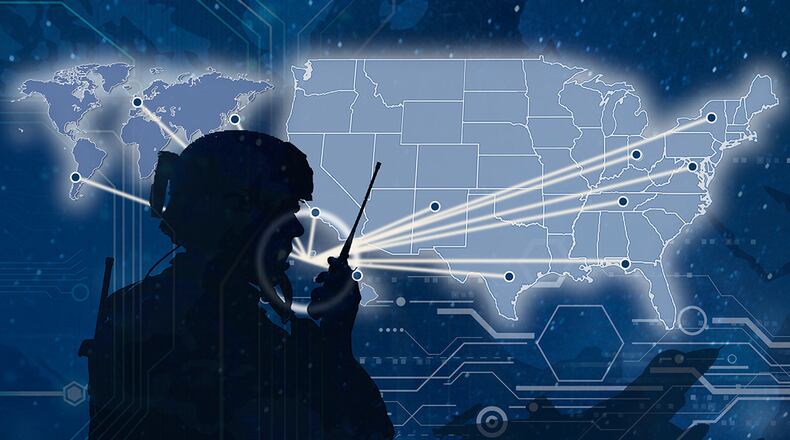 Digital transformation leverages information technology and data to drive more efficient collaboration and weapons system development to bring capabilities to the warfighter faster and smarter. The Air Force Materiel Command established an office to manage digital transformation activities across the Air and Space Force enterprise while also focusing on creating a digital governance structure and facilitate on-going and new digital acquisition transformation activities. U.S. AIR FORCE GRAPHIC/RANDY PALMER