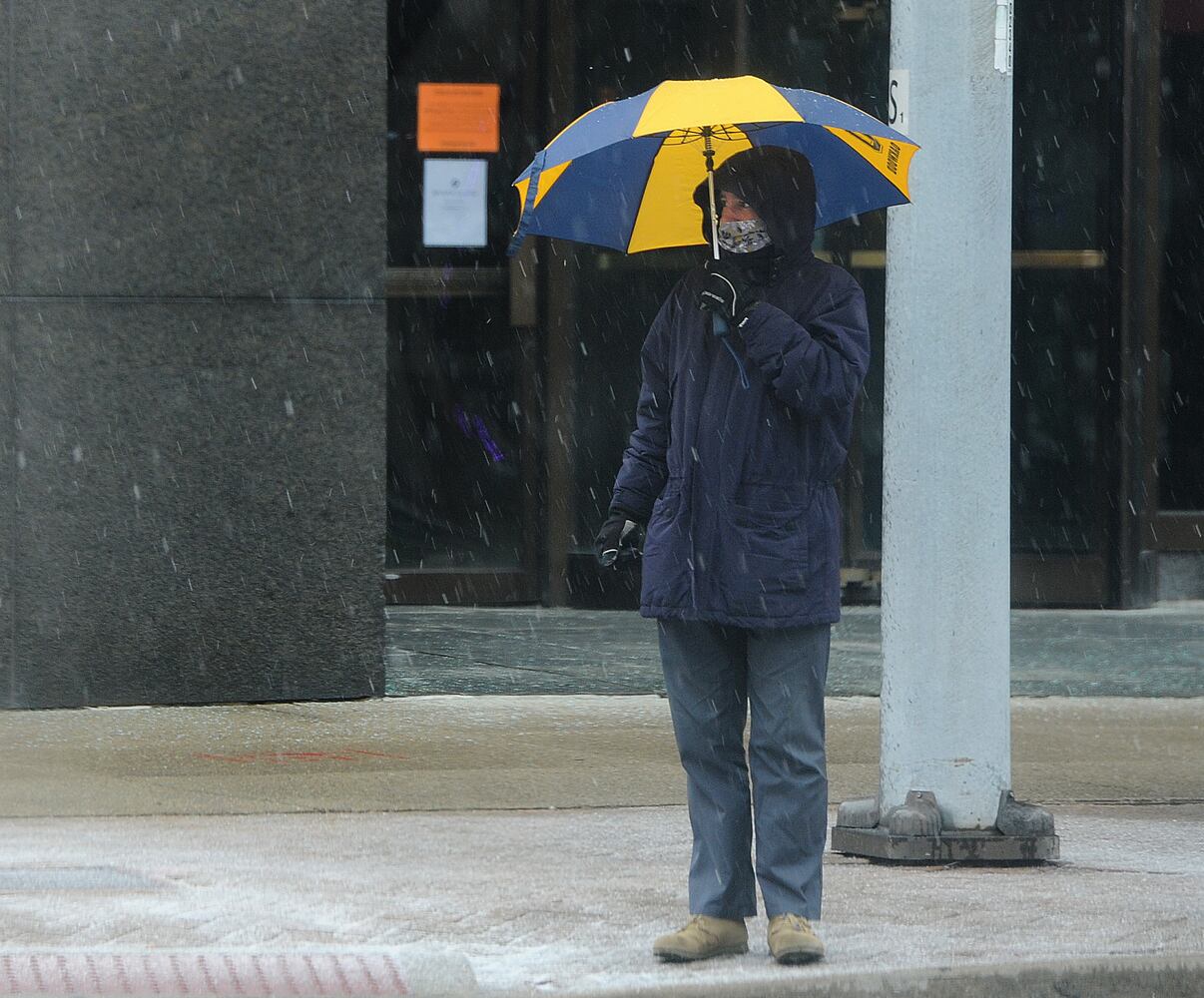 Winter weather covers the Miami Valley