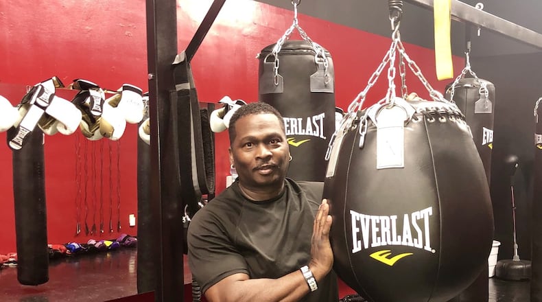 “I train you mentally to get you physically stronger,” said Rod Sly at Mitt Master Cardio Boxing Studio. CONTRIBUTED/DEBBIE JUNIEWICZ