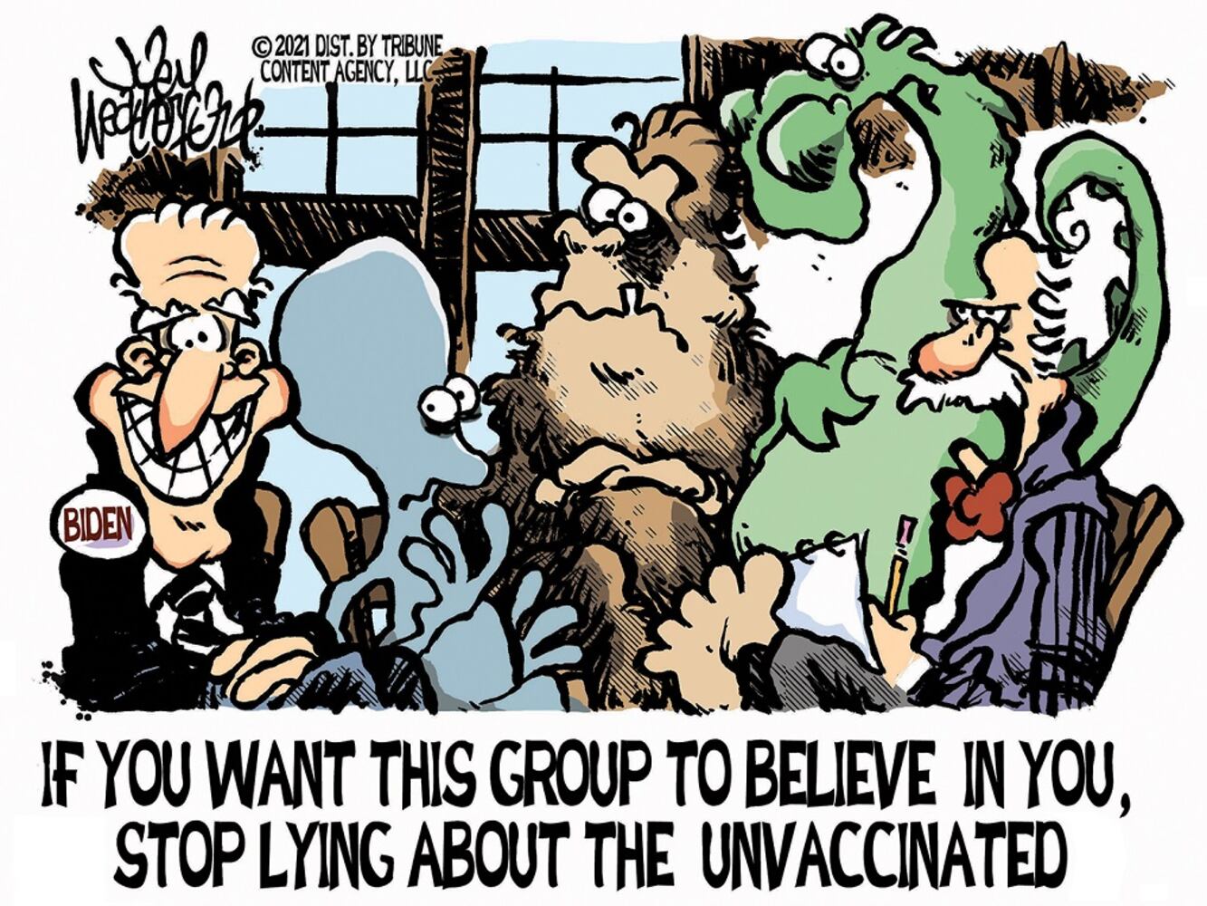 WEEK IN CARTOONS: Bidding goodbye to 2021, Betty White and more