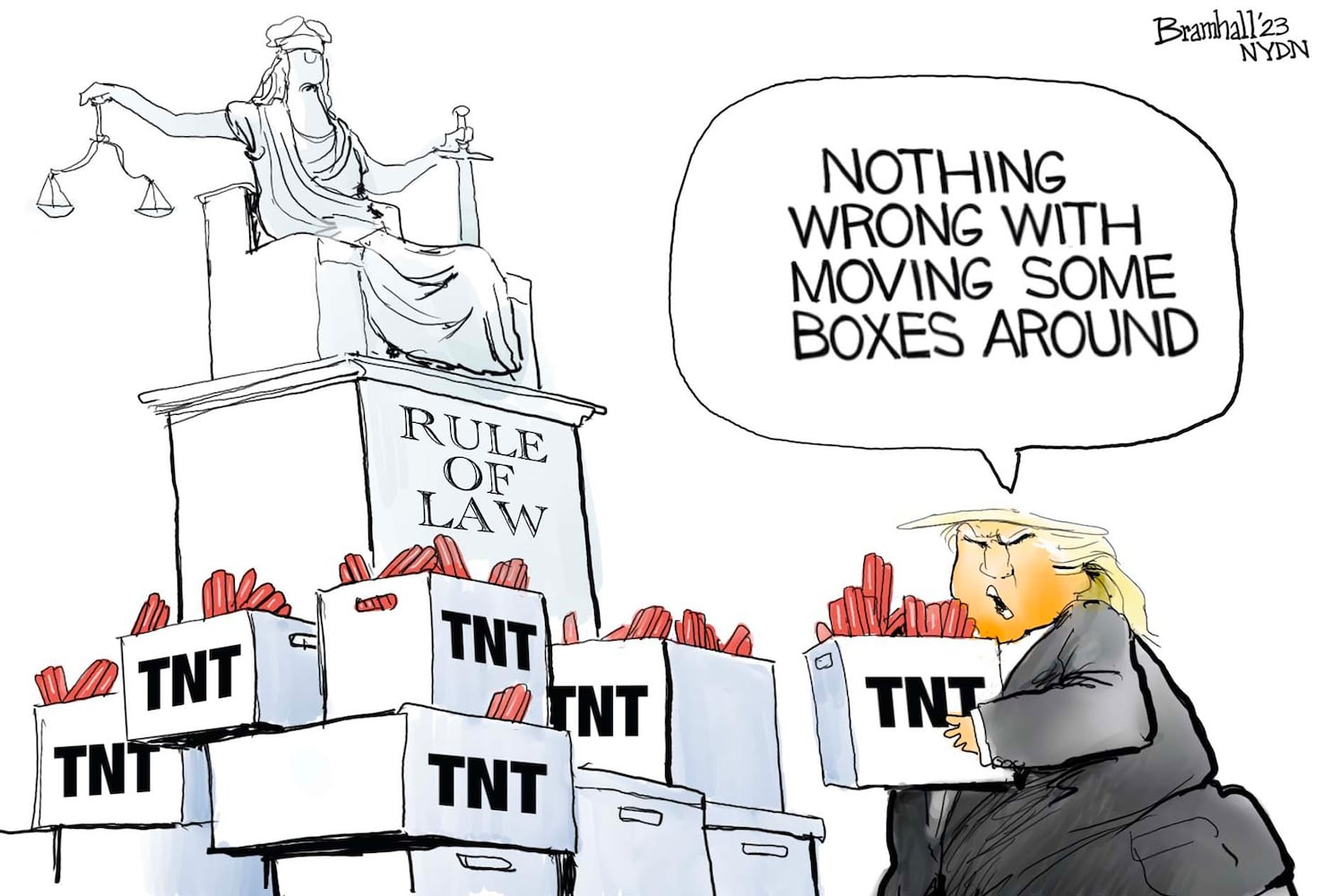 CARTOONS: Bill Bramhall, June 20, 2023