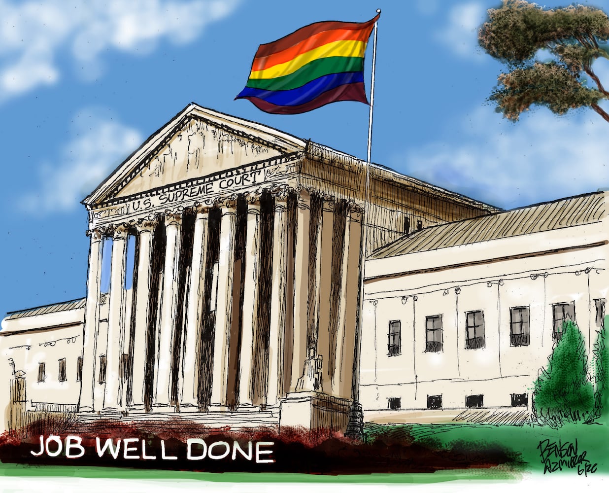 Week in cartoons: Police reform, Supreme Court rulings and more