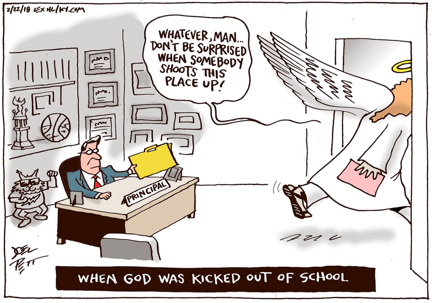 Week in cartoons: The NRA, arming teachers and more