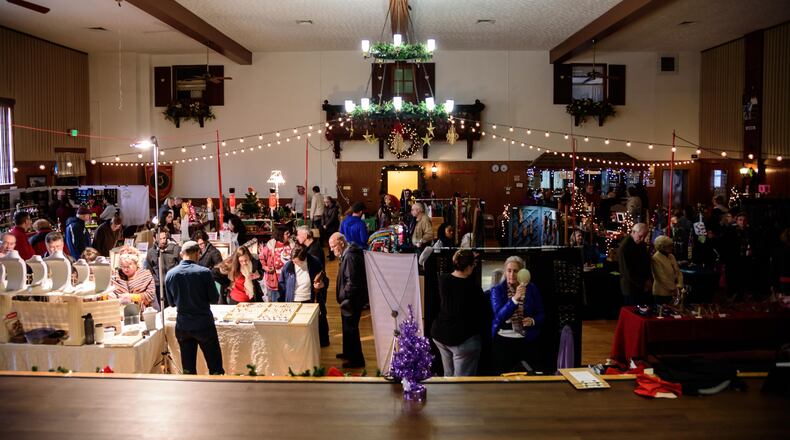 The Christkindlmarkt is an annual German Bazaar hosted by the Dayton Liederkranz-Turner German Club in downtown Dayton. This year’s bazaar was a two-day event held at the Liederkranz building, 1400 E. Fifth St., on Saturday, Dec. 8 and Sunday, Dec. 9. TOM GILLIAM / CONTRIBUTING PHOTOGRAPHER