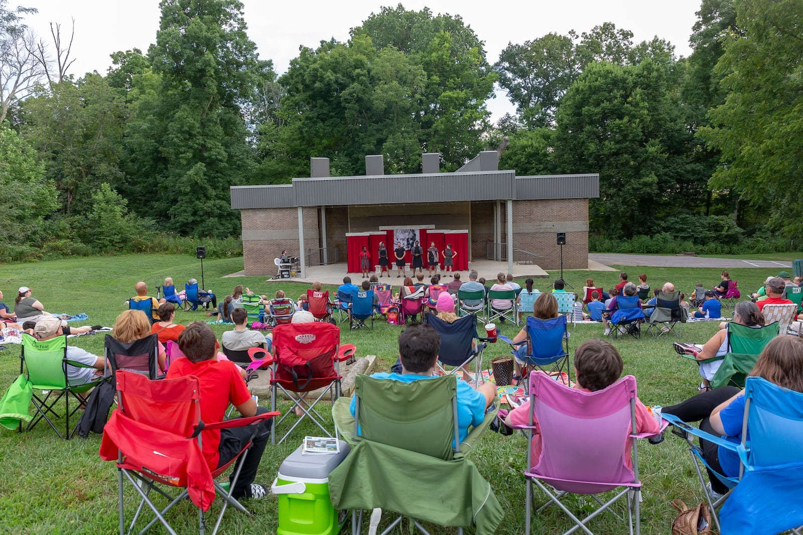 Shakespeare's plays were originally performed outdoors. Many companies carry on that tradition. This is Cincinnati Shakespeare Company.
CONTRIBUTED
