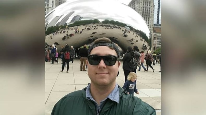 Mitchell Simmons, shown here in a post that he made on Facebook, was shot to death by a Kettering officer responding to a reported domestic violence disturbance Saturday night.