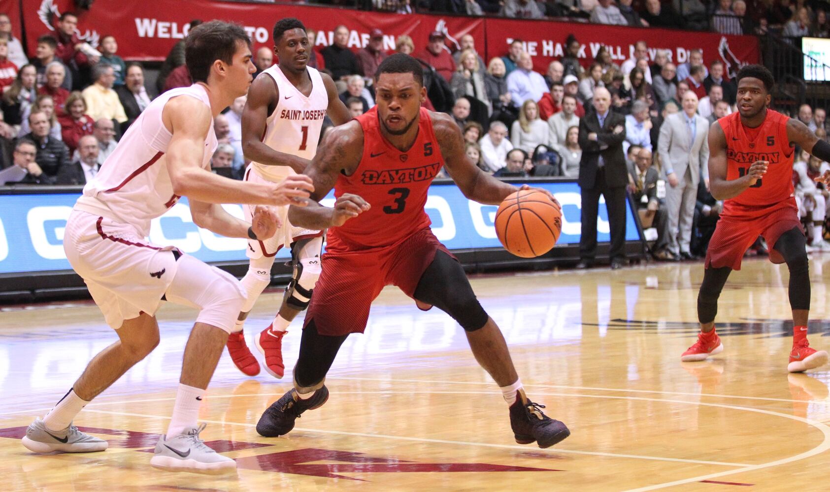 Photos: Dayton Flyers vs. St. Joseph's Hawks