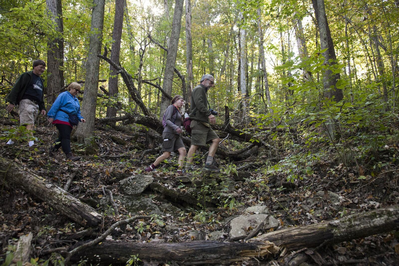 Hikers enjoy Germantown MetroPark. CONTRIBUTED/JAN UNDERWOOD