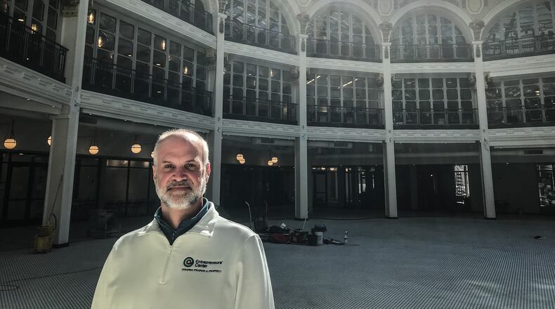 President of the Entrepreneurs' Center in the Dayton Arcade.