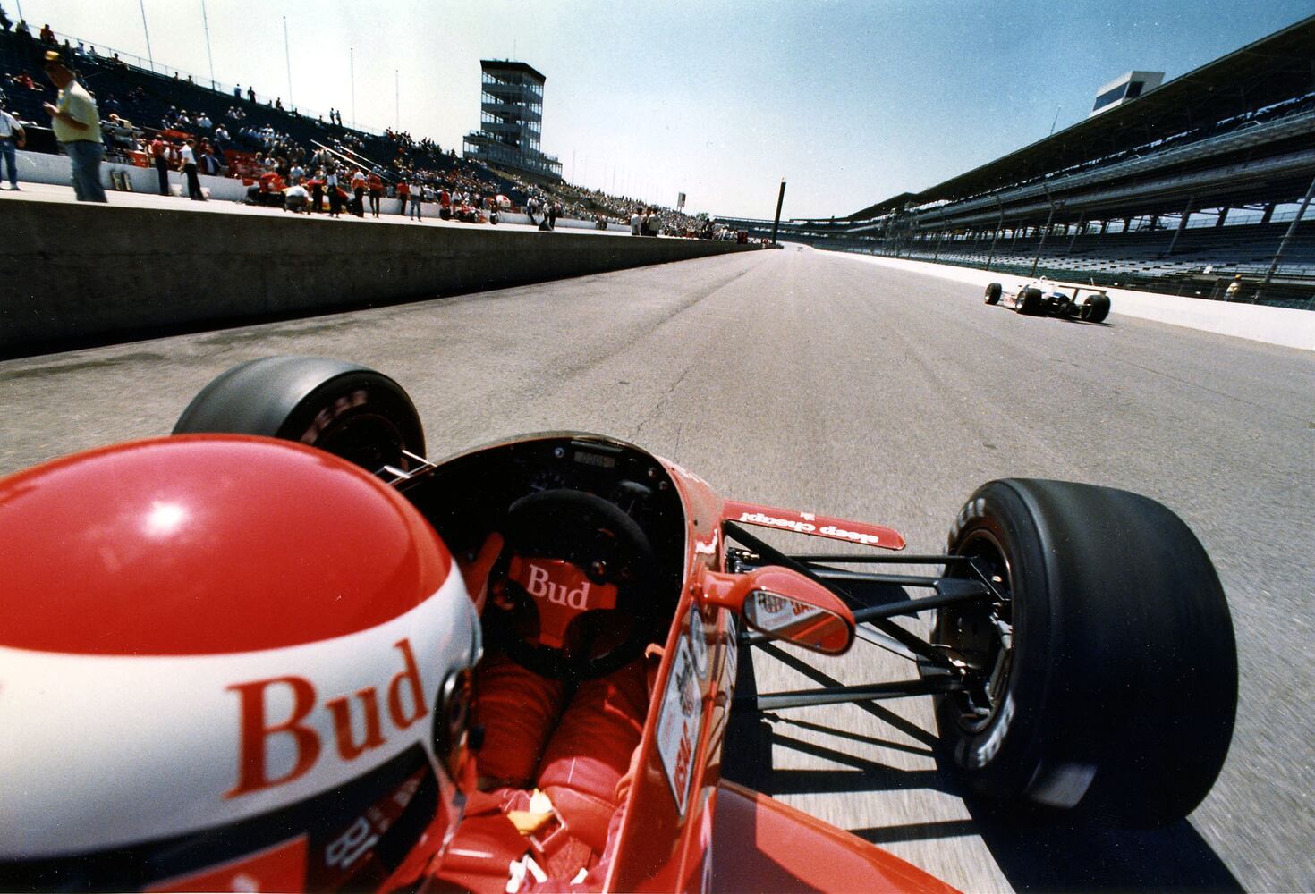 Skip Peterson at the Indy 500