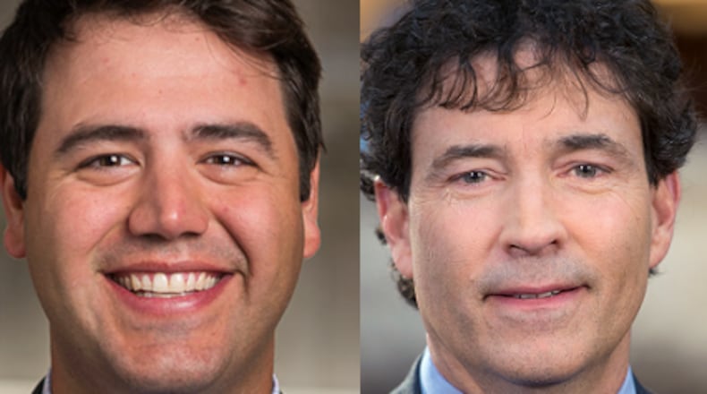 Danny O’Connor (left) and Troy Balderson.