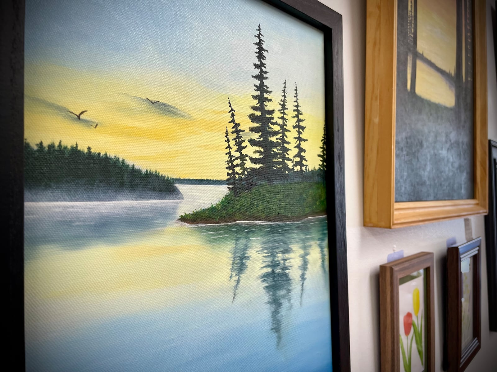 The owners of Home Sweet Home Cafe in Englewood have opened a wine bar and art gallery next door to the restaurant after years of showcasing local artists. NATALIE JONES/STAFF