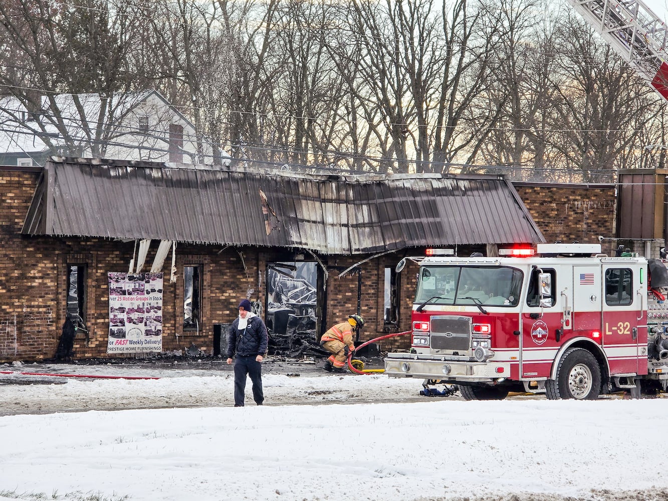Kettering appliance store fire