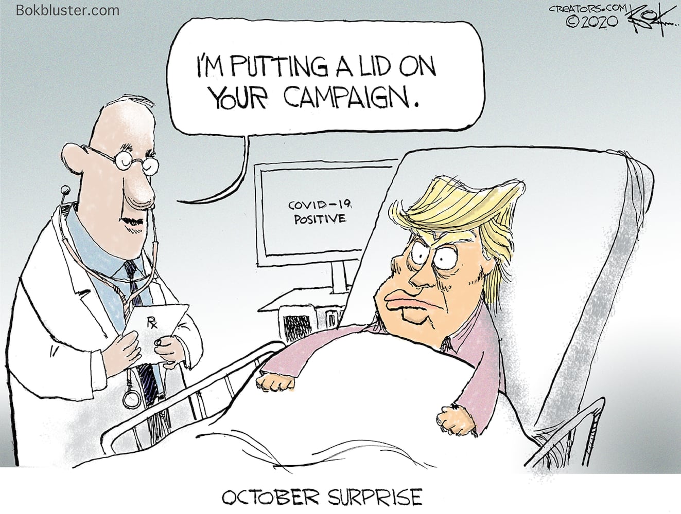 Week in cartoons: Trump's health, the fly and more