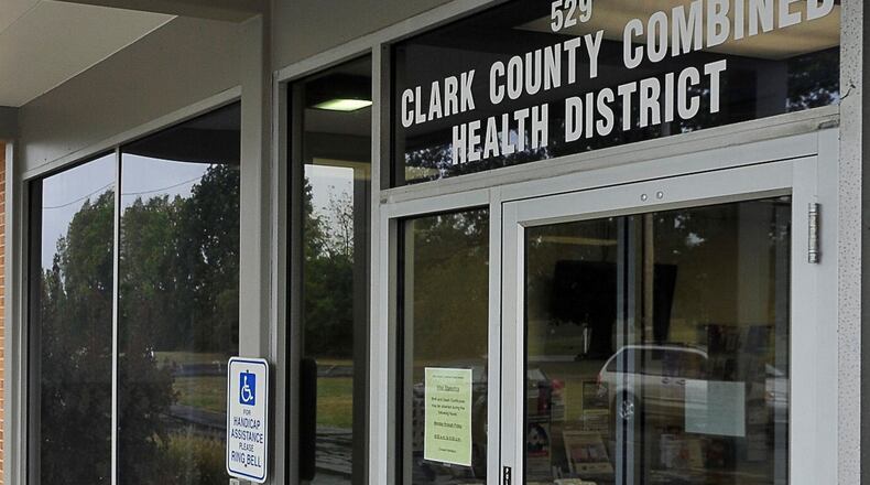 The Clark County Combined Health District is expected to announce Clark County’s first positive case of coronavirus today at 6 p.m. Bill Lackey/Staff